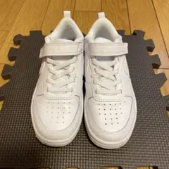 Nike ホワイト スニーカー ベルクロ 19.0㎝