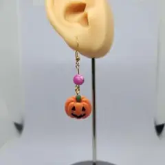 ハロウィン かぼちゃ ピアス