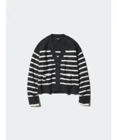 新品タグ付き UNIQLO スフレヤーン ニット　カーディガン Mサイズ
