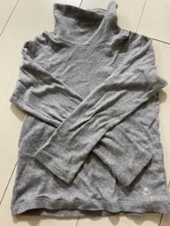 最終値下げ　即購入可　PETIT BATEAU グレータートルネック 116cm