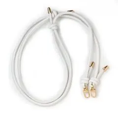 【レスブリス】ボールドノットショルダーストラップ ピュアスノー