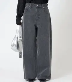ciaopanictypy EVERYDENIM バギーデニム　ブラックのサムネイル