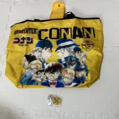 名探偵コナン ジョージア チャーム付きたためる保温冷バッグ 非売品