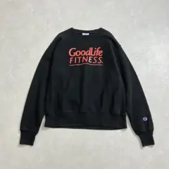 Champion　チャンピオン　リバースウィーブ　スウェット　トレーナー　黒