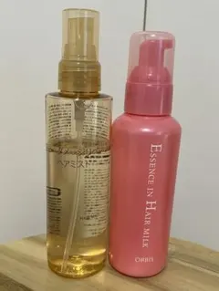 ORBIS エッセンスインヘアミルク　無印良品　ダメージリペア　ヘアミスト