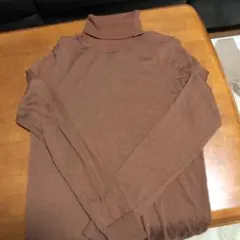 無印良品 タートルネック ニット