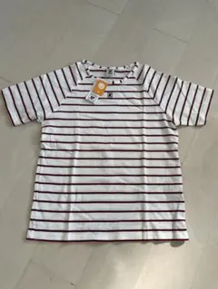 courrèges sport futur ボーダーTシャツ 40のサムネイル
