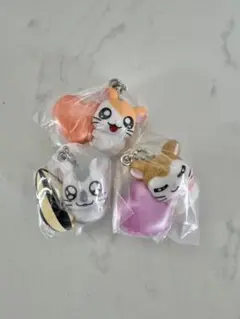 とっとこハム太郎 こうしくん マフラーちゃん 3点セット ガチャガチャ