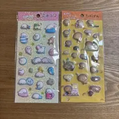 51 まめゴマ こげぱん もっと！ふにふにシール 2枚セット 匿名配送