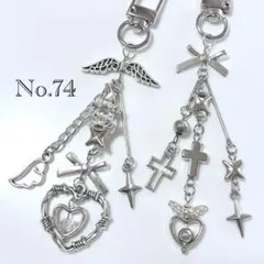 ビーズキーホルダー チャーム コレクトブック y2k 2点セット