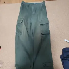 CLEL カーゴパンツ オリーブ Mサイズのサムネイル