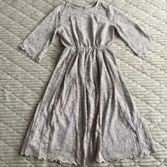 【新品同様】ピンクベージュ　ワンピース