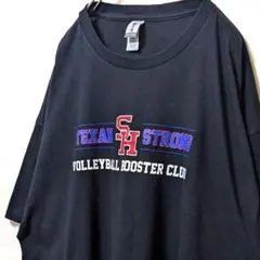 ギルダン テキサンストロングバレーブースタークラブTシャツブラック黒XL古着