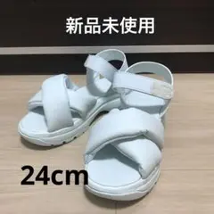 【新品】ムーンスター　ニーモ　ジュニアサンダル　24cm