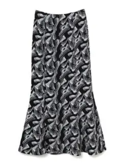 【最終値下げ】melt the lady flower shadow skirt
