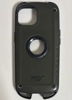 ROOT CO. iPhone15 ケース カーキ