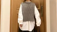 studio clip シャツ&ベスト