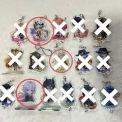 ツイステッドワンダーランド アクリルキーホルダー きゃらペコ　トレイ　エペル