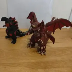 東宝怪獣コレクション デストロイア フィギュア 一部塗装 - メルカリ