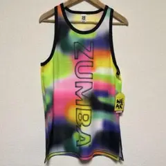 zumba メッシュタンクトップ