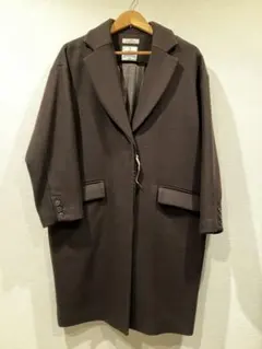 relume ハミルトンラム　ダークブラウン チェスターコート