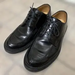 REGAL 革靴 黒 Uチップ 24.5cm メンズ