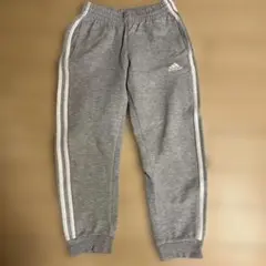 adidas グレー 綿ジャージ 140センチ