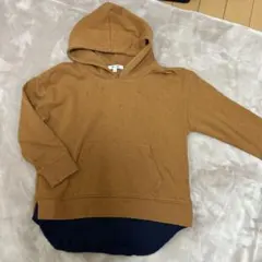 B;MING 重ね着風パーカー