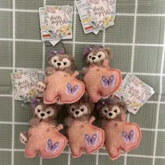 シェリーメイチャーム5個　新品　ウィッシングウィングス ディズニーシー限定