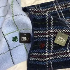 POLOメンズタオルハンカチ【新品】2枚セット