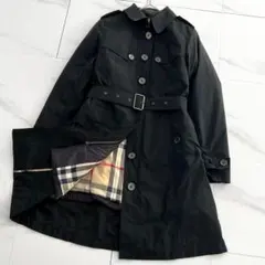 良品 3WAY バーバリーロンドン ダウンライナー付コート メガチェック 38