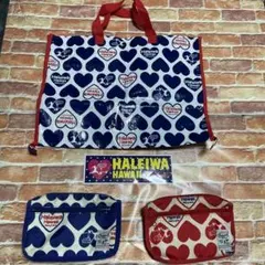 HALEIWA HAPPY MARKET バッグ ポーチ ステッカーセットのサムネイル