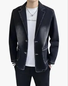 メンズ デニムジャケット4XL