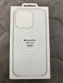 新品未開封　iPhone 15 Pro Clear Case MagSafe