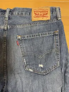 Levi's 522ブルー ハーフパンツW34L