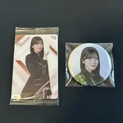 櫻坂46 村山美羽 缶バッジ チョコクランチ カード ローソン