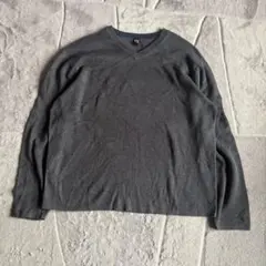 90s 00s old gap 香港製　cotton knit