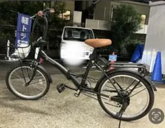 レッド 折りたたみ自転車 前面バスケット付き 7段変速 24インチ - メルカリ