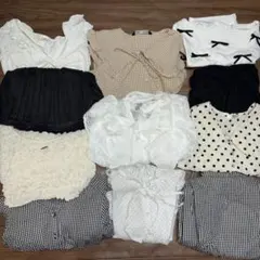 NICE CLAUP多め レディース 春服 夏服 まとめ売り 11点 ガーリー系