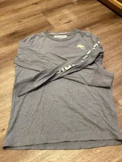 Abercrombie & Fitch 長袖カットソー L グレー