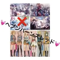 ヘブンバーンズレッド　BIGペアアクリルスタンド、アートパネル 2025年最新】ヘブンバーンズレッドBIGペアアクリルスタンドの