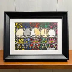 画家　鈴木信也　猫　ペン画 画家 鈴木信也 猫 ペン画 - メルカリ