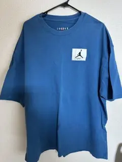 NIKE オーバーサイズ ジャンプマン Tシャツ 青 Ｌ
