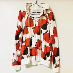 百萬美元管弦樂團 串刺草莓總圖案 連帽衫 M號