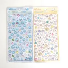 ボンボンドロップシール mini しずくちゃん みるみるちゃん 2枚セット