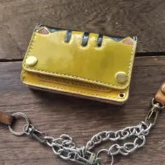 イタリアンレザー ハンバーガーモチーフ M5穴 システム手帳 マイクロ5