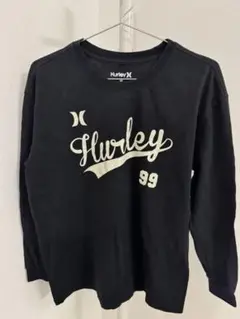 Hurley ハーレー レディース ロンT ビッグロゴ 黒 ブラックのサムネイル