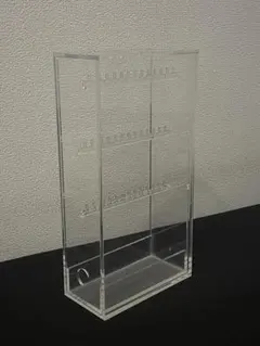 無印良品 アクリル製 ピアススタンド アクセサリーケース