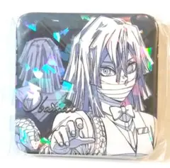 鬼滅の刃　モクテルバー　ロト第2弾　グリッター缶バッジ　伊黒小芭内