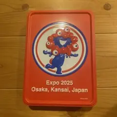 Expo 2025 空き缶 キャラクター付き　ミャクミャク